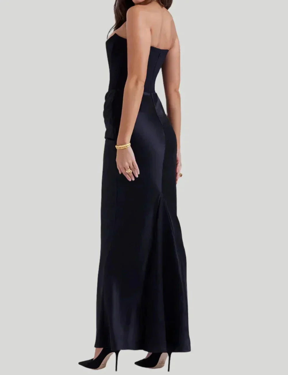 Vera | Strapless tube elegant maxi dress