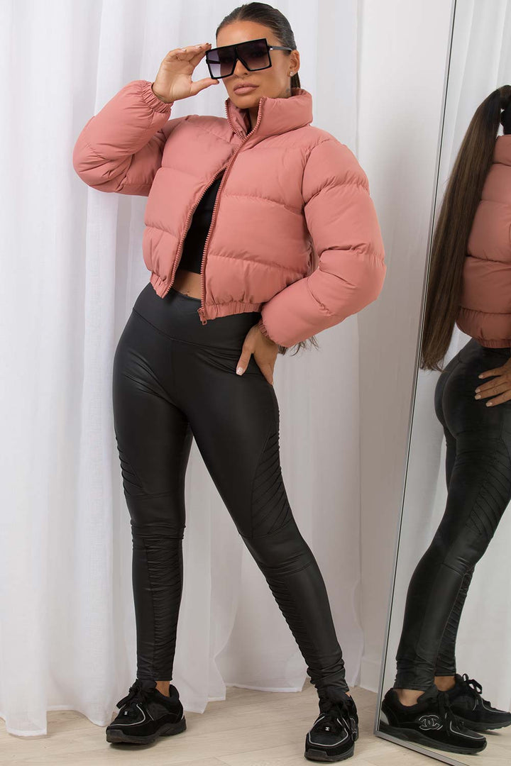 Calliane | Women’s crop puffer jacket