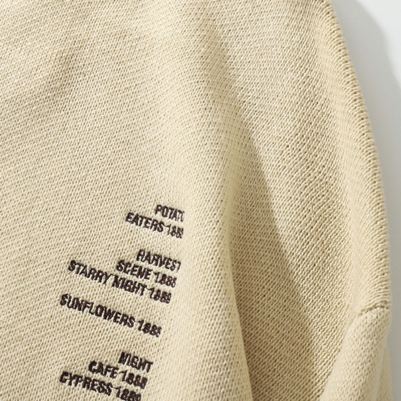 Gia | Women's printed retro sweater