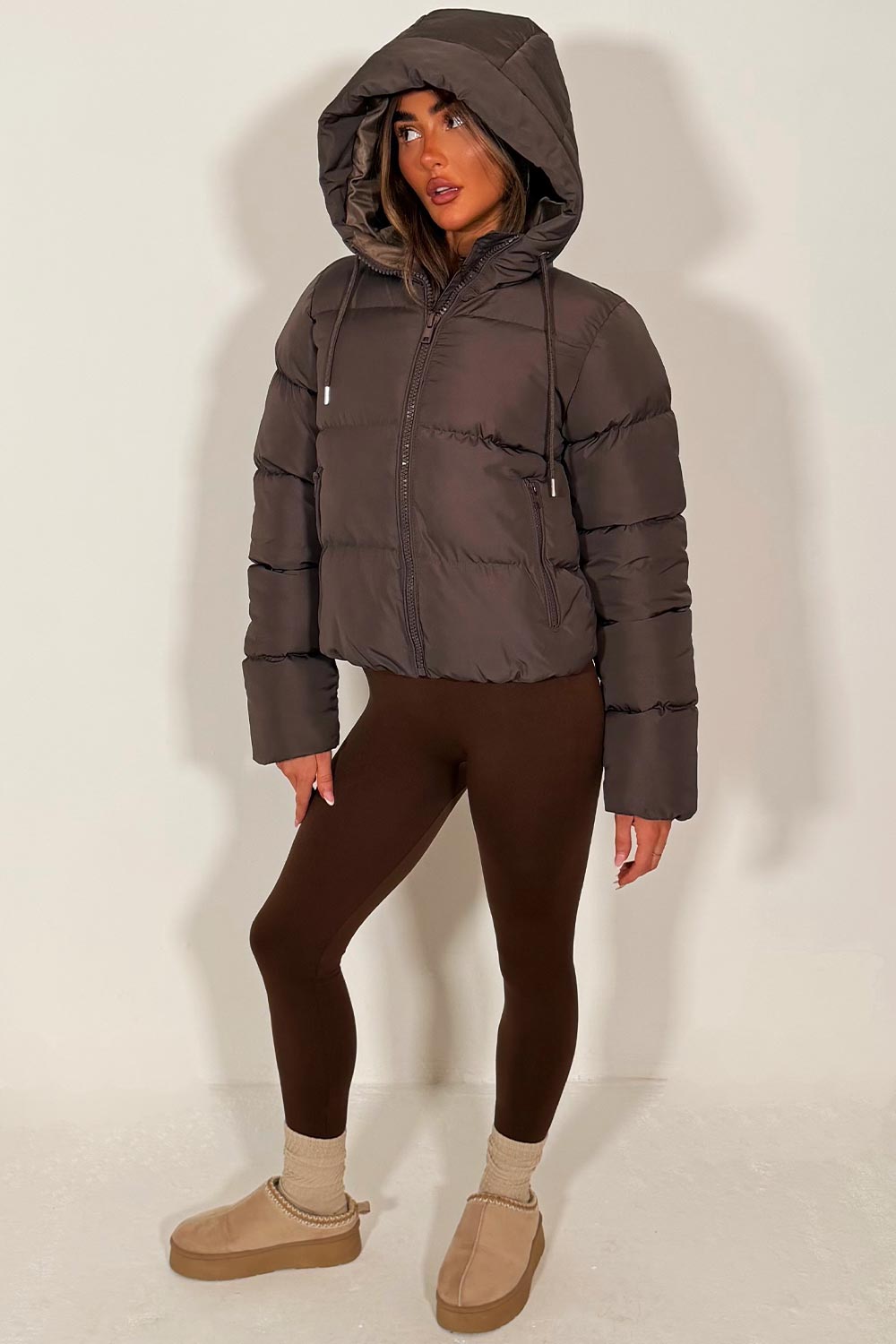 Dalia | Women’s hooded puffer jacket
