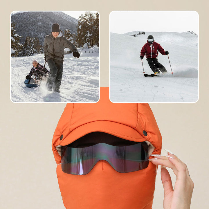 Carlia | Women’s full-cover winter riding mask with integrated eye shield