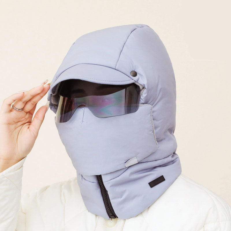 Carlia | Women’s full-cover winter riding mask with integrated eye shield