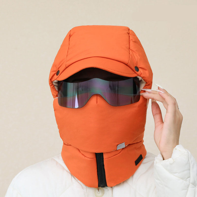 Carlia | Women’s full-cover winter riding mask with integrated eye shield