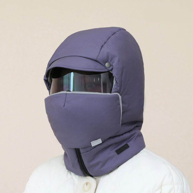 Carlia | Women’s full-cover winter riding mask with integrated eye shield