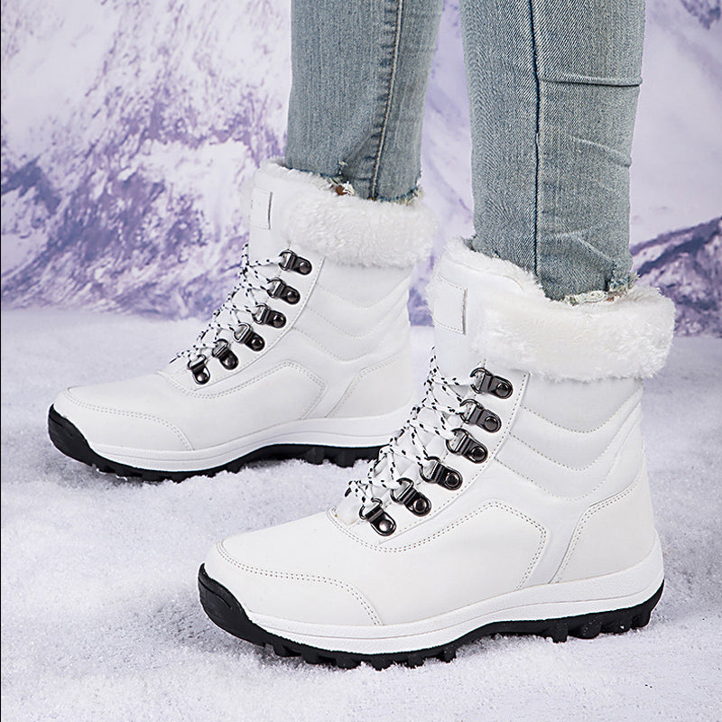 Kerryn | Women’s high-top lace-up boots with a structured winter silhouette