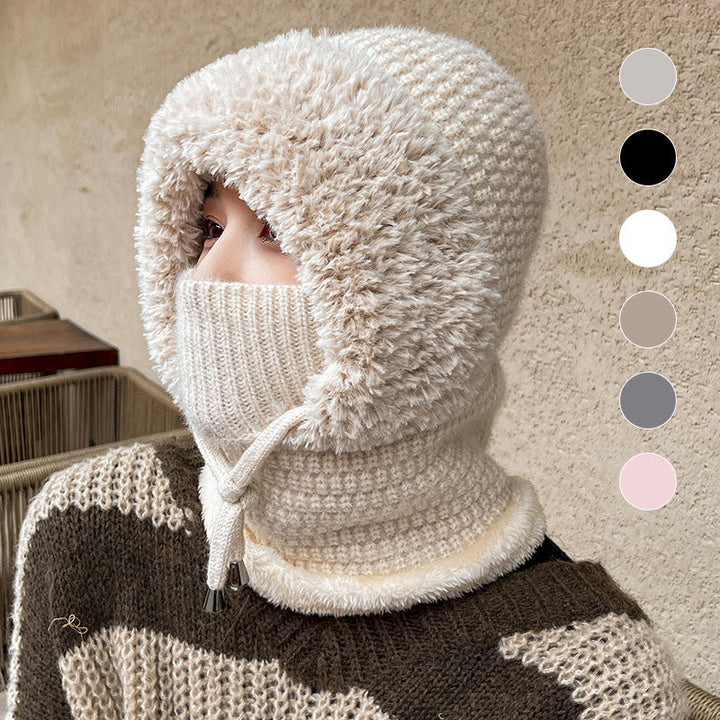 Rilaya | Women’s 3-in-1 knit balaclava with a smooth, full-coverage silhouette