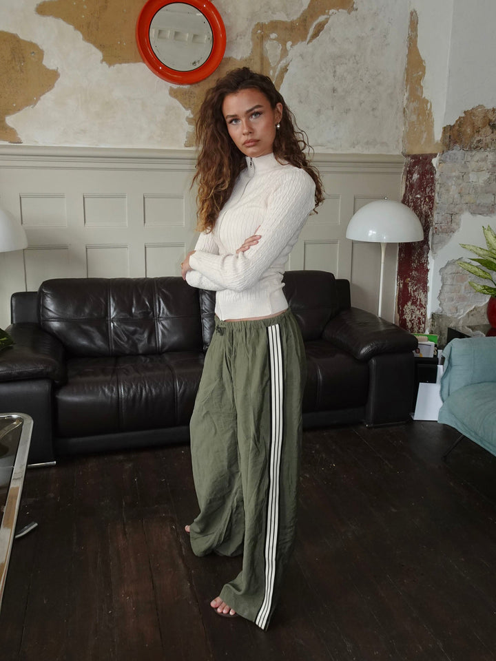 Camden | Women’s zip knit with high collar design